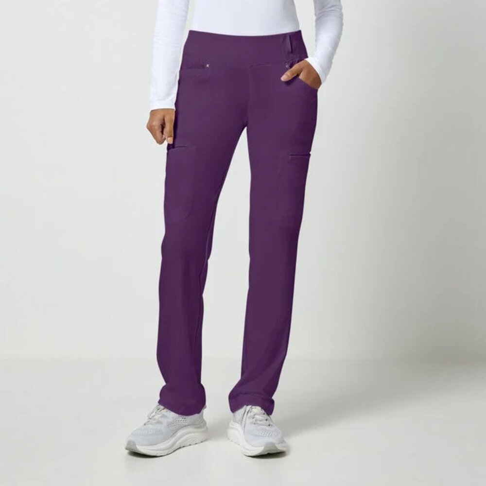 Cherokee Iflex Women’s Purple Scrub Pants Size XL